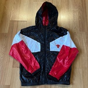 NBA Chicago Bulls Full Zip Windbreaker- Youth